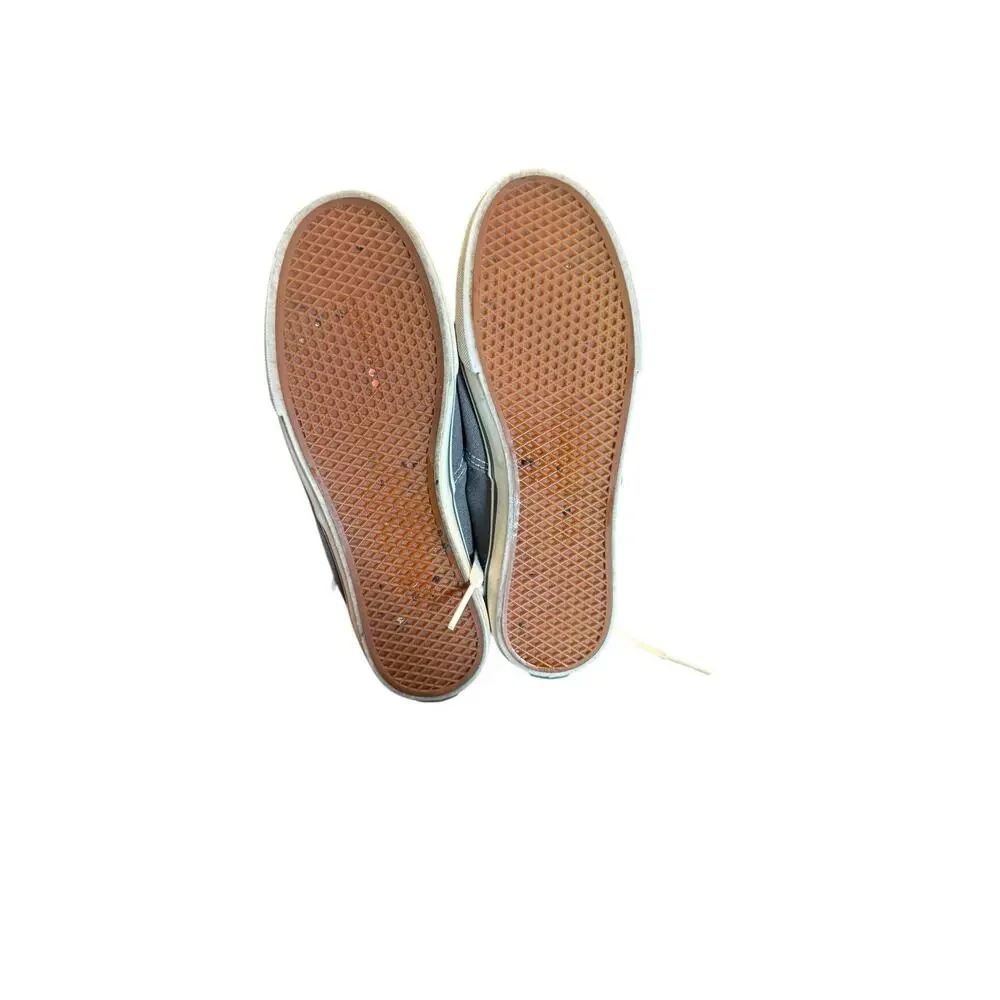 Vans Authentic Gray Canvas Sneakers Men’s 5.5 Women’s 7 Low Top Shoes